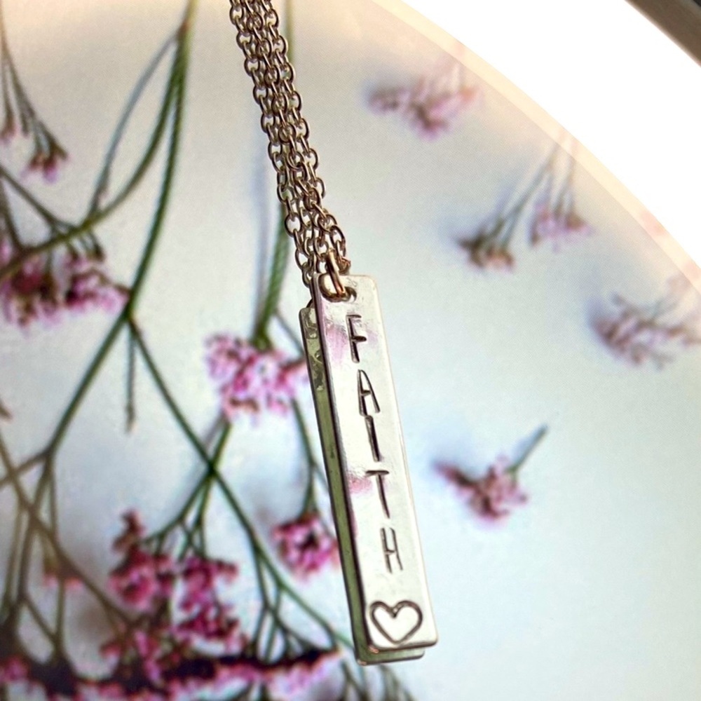 Faith necklace